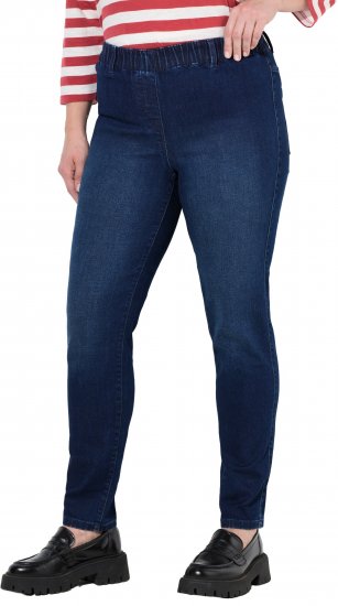 Ulla Popken Denim Jeggings Denim Blue - Naisten farkut ja housut isot koot - 