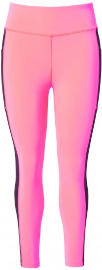 Ulla Popken Quick Drying Sports Leggings Pink - Naisten farkut ja housut isot koot - 