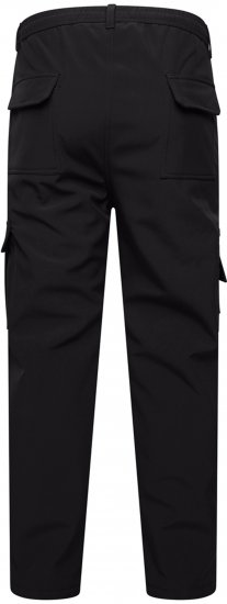 Kam Jeans 245 Soft Shell Elasticated Pants Black - Urheiluvaatteet & ulkoilu - Miesten urheiluvaatteet isot koot