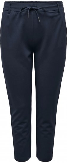 Only Carmakoma Goldtrash Classic Pants Navy - Housut - 
