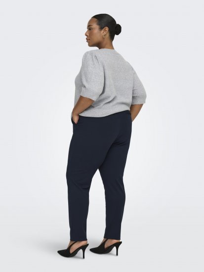 Only Carmakoma Goldtrash Classic Pants Navy - Housut - 