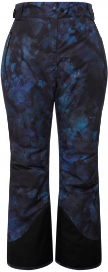 Ulla Popken Functional Trousers Ski Trousers Waterproof Velcro Closure Navy - Naisten farkut ja housut isot koot - 