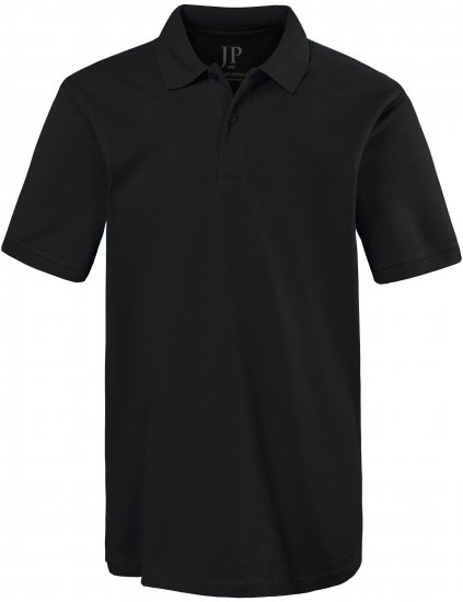JP1880 Basic Sporty Classic Polo Shirt Short Sleeve Black TALL - TALL pikeepaidat - 