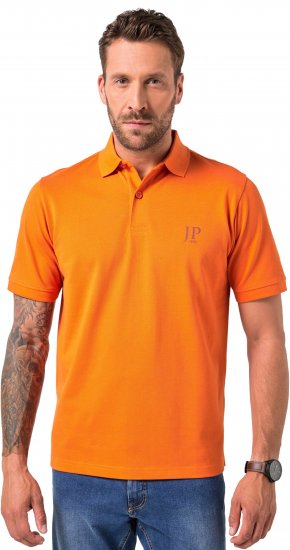 JP1880 Polo Shirts 2-pack Piqué Red Orange - Pikeepaidat - Miesten isot pikeepaidat