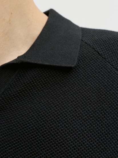 Jack & Jones Hill Pikeepaita Lyhythihainen Musta - Pikeepaidat - Miesten isot pikeepaidat