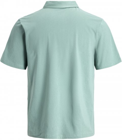 Jack & Jones Brandon Short Sleeve Polo Turquoise - Pikeepaidat - Miesten isot pikeepaidat