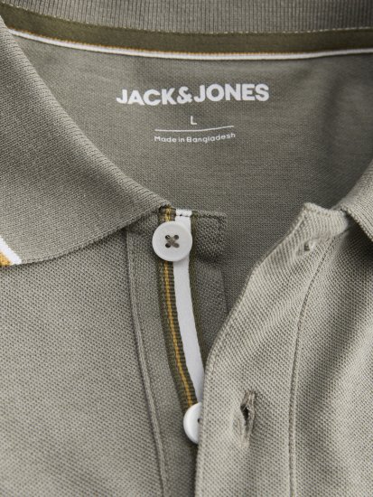Jack & Jones Blaze Short Sleeve Polo Grey - Pikeepaidat - Miesten isot pikeepaidat
