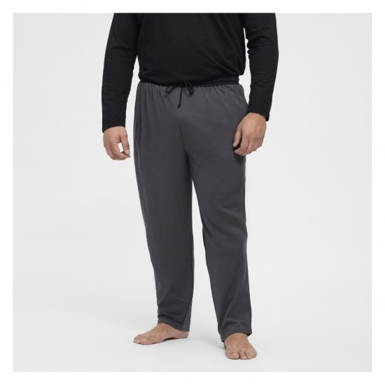 North Latitude Pyjama Pants Dark Grey Charcole - Pyjama/Loungewear - Miesten Pyjamat Isot Koot