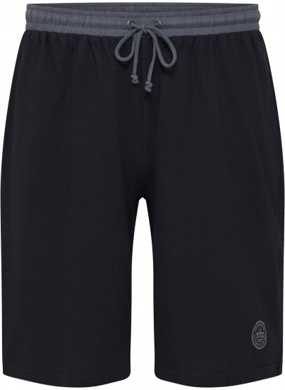 North Latitude Pyjama Shorts Black - Pyjama/Loungewear - Miesten Pyjamat Isot Koot