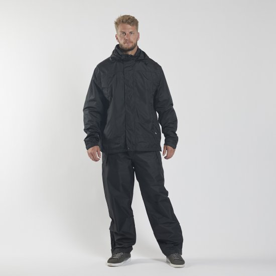 North Latitude Rain Pants Black TALL - Urheiluvaatteet & ulkoilu - Miesten urheiluvaatteet isot koot