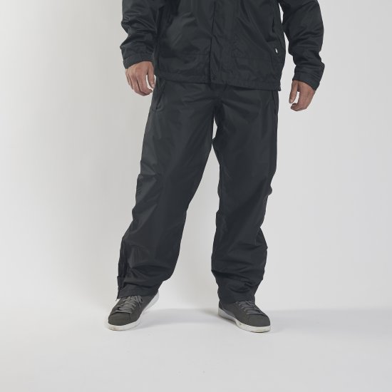North Latitude Rain Pants Black TALL - Urheiluvaatteet & ulkoilu - Miesten urheiluvaatteet isot koot