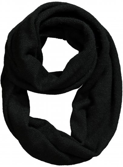 Ulla Popken Knit Infinity Scarf Black - Asusteet - 