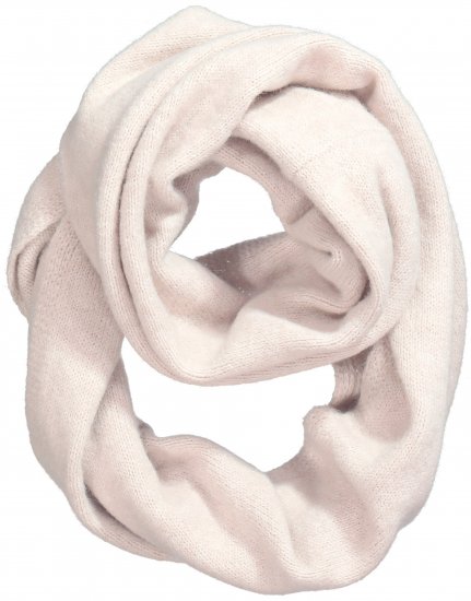 Ulla Popken Knit Infinity Scarf Pastel Pink - Asusteet - 