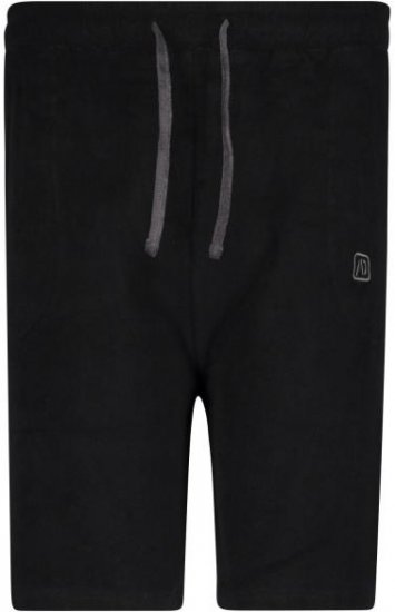 Adamo Terry Shorts Black - Shortsit - Shortsit, isot koot – W40-W60