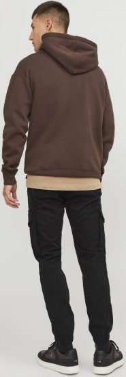 Jack & Jones Paul Flake Cargo Pants Black - Farkut ja housut - Miesten isot farkut ja isot housut W40-W70