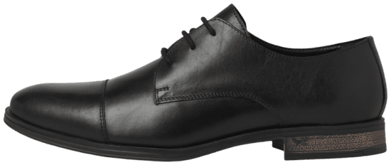 Jack & Jones Raymond Leather Shoes Anthracite - Miesten Kengät 40-52 - 