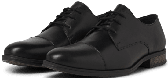 Jack & Jones Raymond Leather Shoes Anthracite - Miesten Kengät 40-52 - 