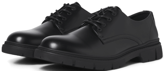 Jack & Jones Baker Lace Shoes Anthracite - Miesten Kengät 40-52 - Miesten kengät koossa 40-52