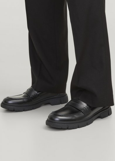 Jack & Jones Baker Loafers Anthracite - Miesten Kengät 40-52 - 