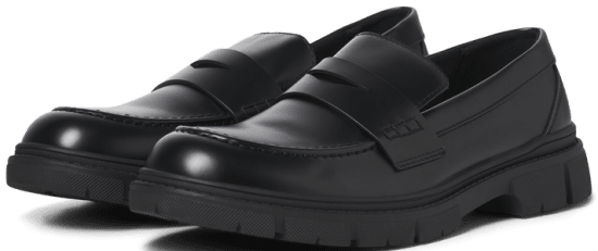 Jack & Jones Baker Loafers Anthracite - Miesten Kengät 40-52 - 