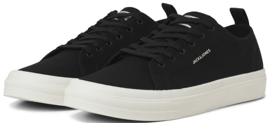 Jack & Jones Bayswater Canvas Sneakers Anthracite - Miesten Kengät 40-52 - 