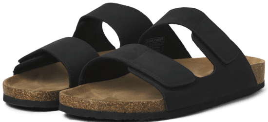 Jack & Jones Central Strap Sandals Anthracite - Miesten Kengät 40-52 - 