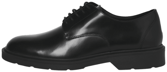 Jack & Jones Dax Leather Lace Shoes Anthracite - Miesten Kengät 40-52 - 