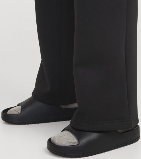 Jack & Jones Ripple Moulded Slider Slippers Anthracite - Miesten Kengät 40-52 - 