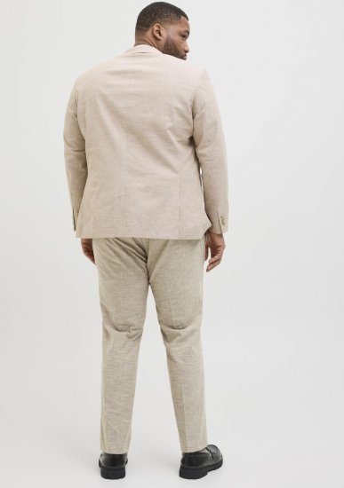 Jack & Jones Riviera Dress pants Beige - Farkut ja housut - Miesten isot farkut ja isot housut W40-W70
