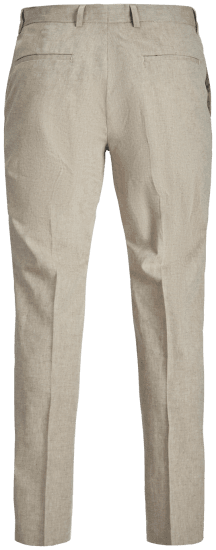 Jack & Jones Riviera Dress pants Beige - Farkut ja housut - Miesten isot farkut ja isot housut W40-W70
