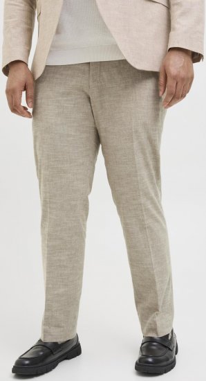 Jack & Jones Riviera Dress pants Beige - Farkut ja housut - Miesten isot farkut ja isot housut W40-W70