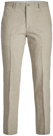 Jack & Jones Riviera Dress pants Beige - Farkut ja housut - Miesten isot farkut ja isot housut W40-W70