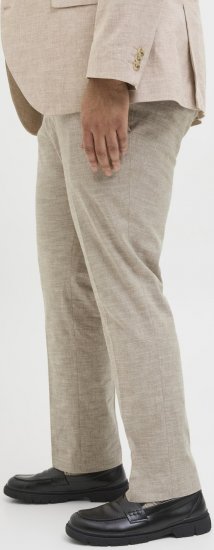 Jack & Jones Riviera Dress pants Beige - Farkut ja housut - Miesten isot farkut ja isot housut W40-W70