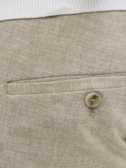 Jack & Jones Riviera Dress pants Beige - Farkut ja housut - Miesten isot farkut ja isot housut W40-W70