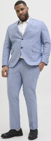 Jack & Jones Riviera Dress Pants Nautical blue - Farkut ja housut - Miesten isot farkut ja isot housut W40-W70