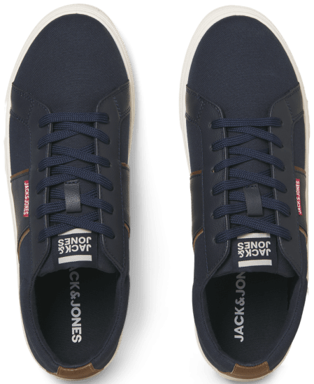 Jack & Jones Watmos Canvas Sneakers Navy Blazer - Miesten Kengät 40-52 - 