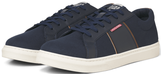 Jack & Jones Watmos Canvas Sneakers Navy Blazer - Miesten Kengät 40-52 - 