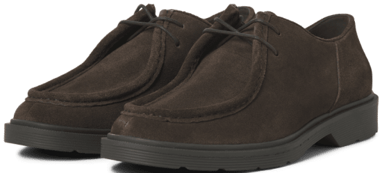Jack & Jones Austin Suede Moc Brown Stone - Miesten Kengät 40-52 - 