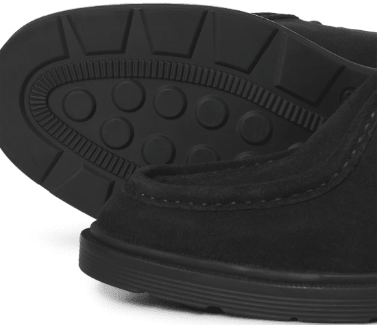 Jack & Jones Austin Suede Moc Black - Miesten Kengät 40-52 - 