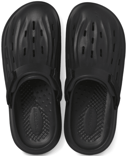 Jack & Jones Vincent Moulded Mules Black - Miesten Kengät 40-52 - Miesten kengät koossa 40-52
