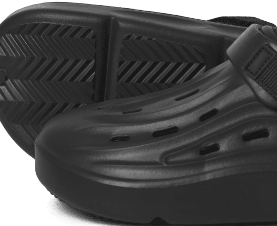 Jack & Jones Vincent Moulded Mules Black - Miesten Kengät 40-52 - Miesten kengät koossa 40-52