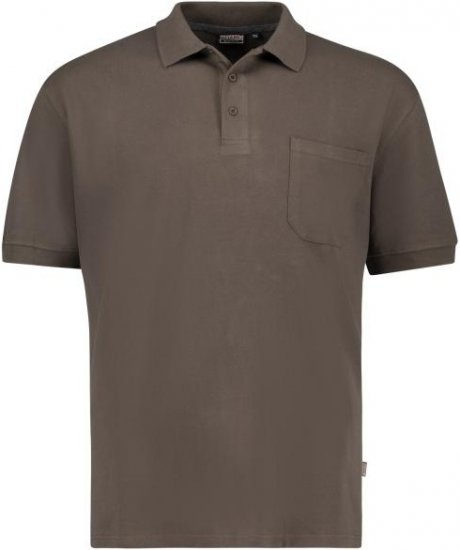 Adamo 139311 Poloshirt RF Brown - Pikeepaidat - Miesten isot pikeepaidat