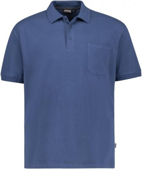 Adamo 139311 Poloshirt RF Denim Blue - Pikeepaidat - Miesten isot pikeepaidat