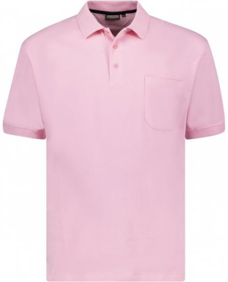 Adamo 139311 Poloshirt RF Pink - Pikeepaidat - Miesten isot pikeepaidat