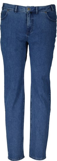 Adamo 5-Pocket High Rise Jeans Medium Blue - Farkut ja housut - Miesten isot farkut ja isot housut W40-W70