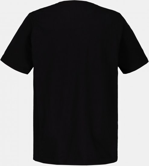 JP1880 KISS Retro Graphic Comfort Fit Band T-Shirt Black - T-paidat - Isot T-paidat 2XL – 14XL