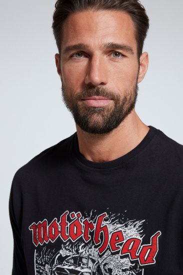 JP1880 Motörhead Graphic Band T-Shirt Black - T-paidat - Isot T-paidat 2XL – 14XL