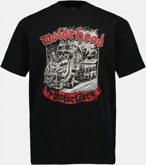 JP1880 Motörhead Graphic Band T-Shirt Black - T-paidat - Isot T-paidat 2XL – 14XL