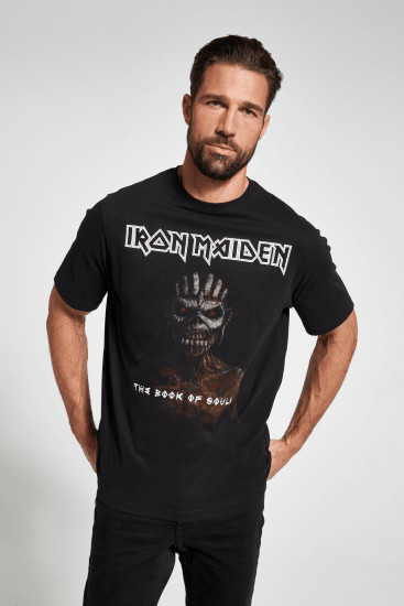 JP1880 Iron Maiden Graphic Band T-Shirt Black - T-paidat - Isot T-paidat 2XL – 14XL