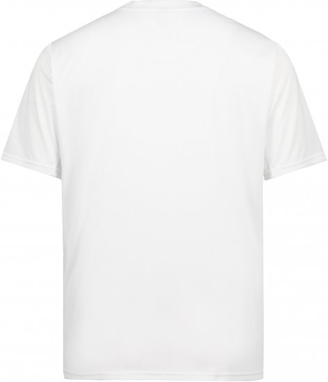 JP1880 QuickDry CoreFit Tennis T-Shirt White - Urheiluvaatteet & ulkoilu - Miesten urheiluvaatteet isot koot